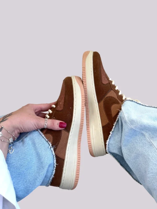 Nike Air Force 1 brown - Imagem 3