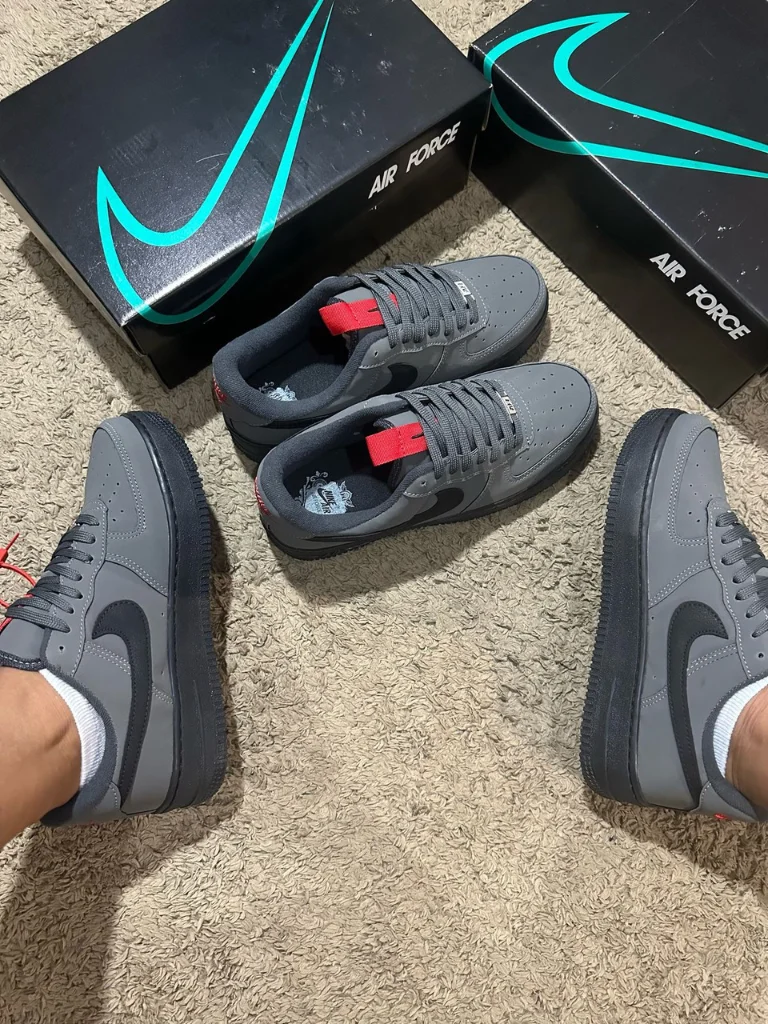 Nike Air Force 1 Cinza - Imagem 4