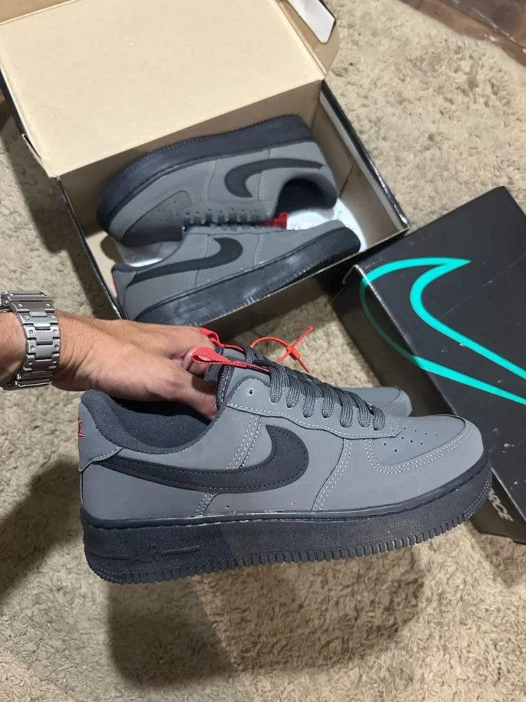 Nike Air Force 1 Cinza - Imagem 2