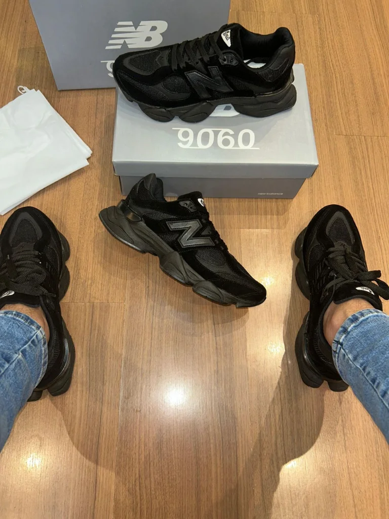 New balance 9060 all black - Imagem 3