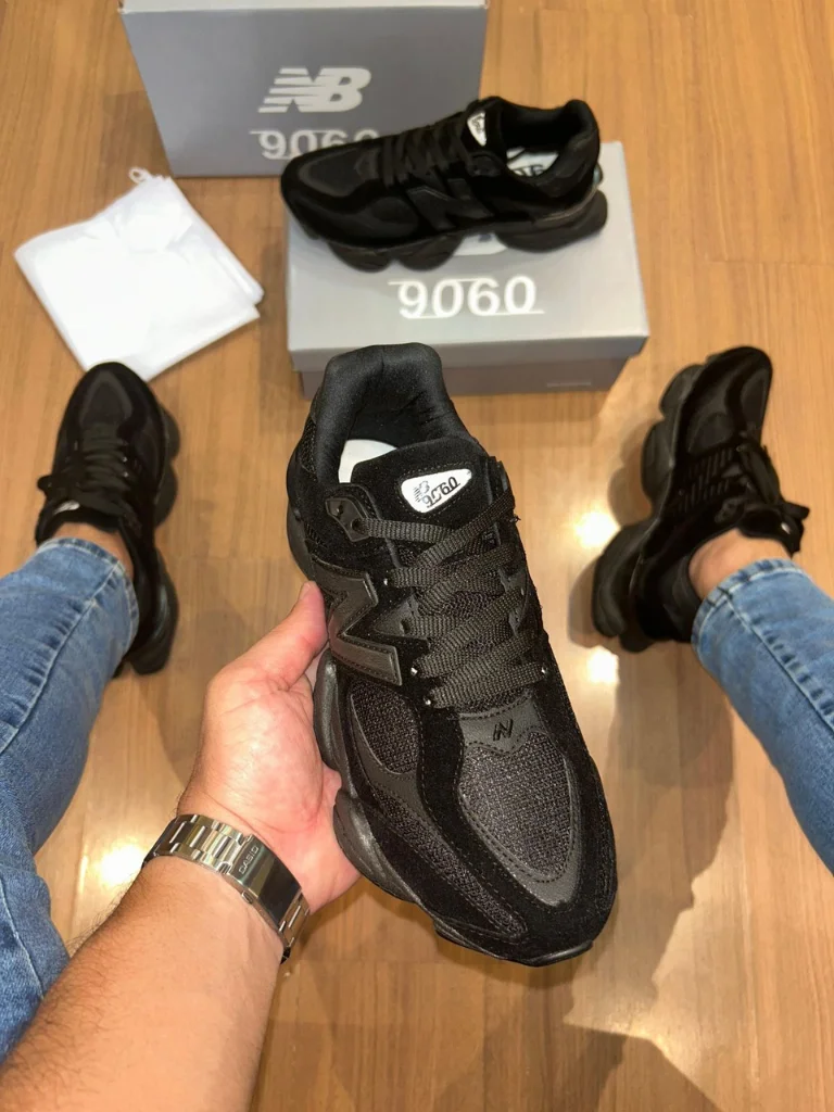 New balance 9060 all black - Imagem 4