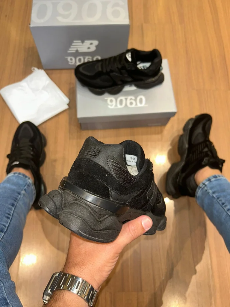 New balance 9060 all black - Imagem 2