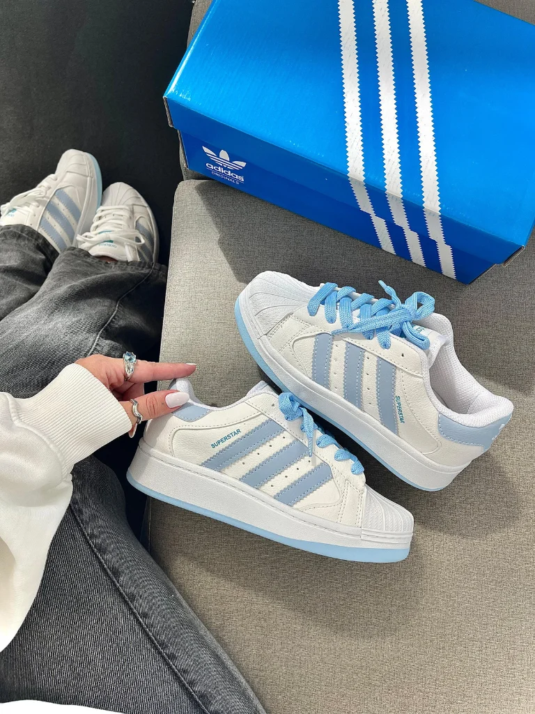 Adidas Superstar Plataforma Blue - Imagem 2