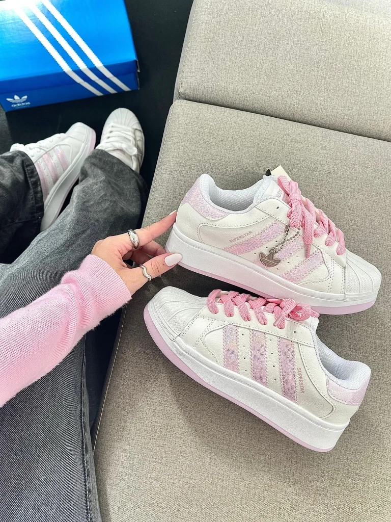 Adidas Superstar Plataforma Pink - Imagem 2
